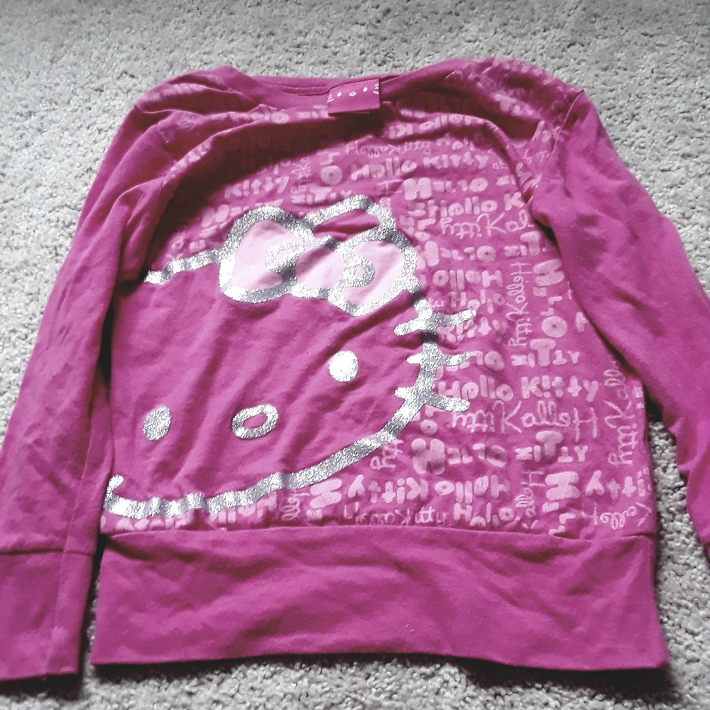 Hello kitty childrens long sleeve shirt